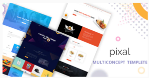 Pixal - Multipurpose HTML Template