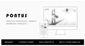 Pontus - Creative Portfolio / Agency Template