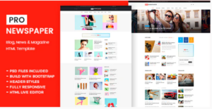 Pro Newspaper - HTML Template