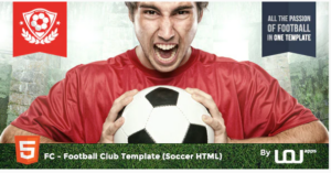 FC - Football Club Template (Soccer HTML)