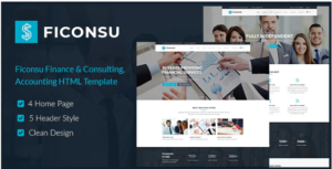 Ficonsu - Consultant Finance HTML Templates