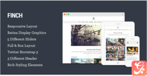 Finch – Photography Template for Photographers