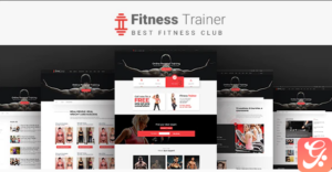 FitnessTrainer - Responsive Bootstrap Template