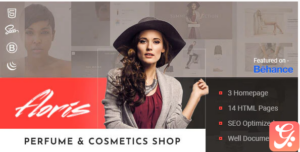 Floris — Perfume & Cosmetics Shop HTML Template