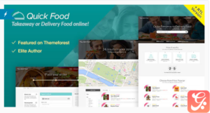 QuickFood - Delivery or Takeaway Food Template