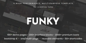 Funky - Professional Creative Multi-Purpose Template