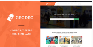 Geodeo - Coupon & Deals HTML Template