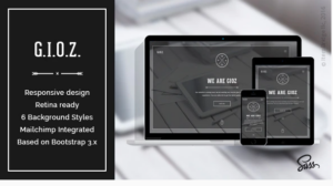 Gioz — Creative Coming Soon & Maintenance Mode Template