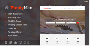 Handyman - Job Board HTML Template