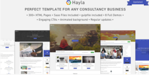 Hayla - Consultancy Business Website Template
