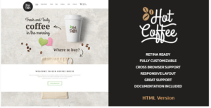 Hot Coffee | Cafe & Restaurant HTML Template