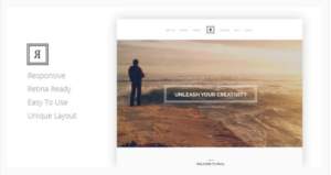 RIVAL Creative One Page Template