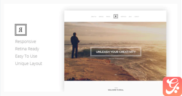 RIVAL Creative One Page Template