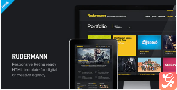 Rudermann Responsive Retina Ready HTML Template