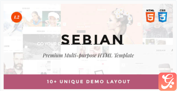 SEBIAN Multipurpose eCommerce HTML5 Template