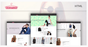 Shopick - Fashion Store HTML Template