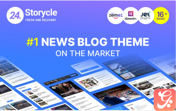 24.Storycle Multipurpose News Portal Elementor WordPress Theme