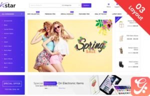 A-Star - Multi Purpose Store WooCommerce Theme