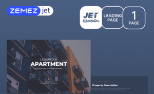Appartamo - Real Estate Jet Elementor Template