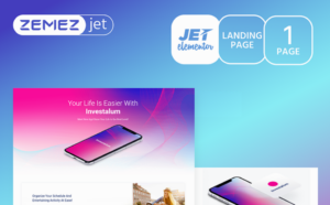 Appstick - Application Jet Elementor Template