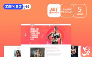 Champio - Crossfit Studio Jet Elementor Template