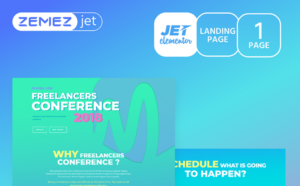 Compasto - IT Conference Jet Elementor Template