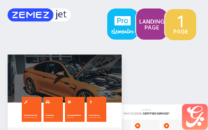 Engirem - Car Repair Pro Elementor Template