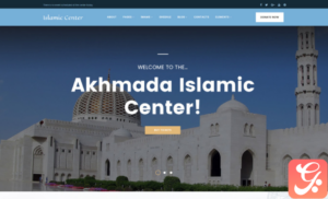 Akhmada - Islamic Center WordPress Theme