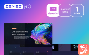 Graffis - Creative Mondrianism Pro Elementor Template
