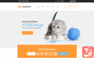 Anilove WordPress Theme