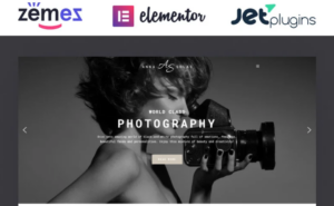 Anna Solas - Photographer Portfolio WordPress Theme