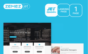Holdbis - Corporate Jet Elementor Template