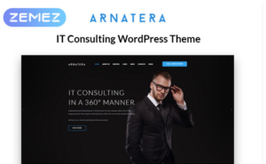 Arnatera - IT Consulting Responsive WordPress Theme