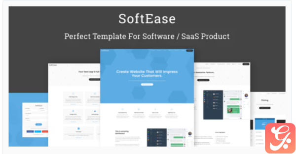 SoftEase Multipurpose Software SaaS Product Template