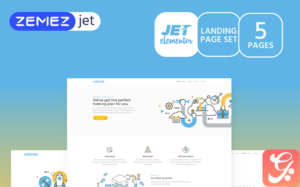 Hostirom - Hosting Jet Elementor Template