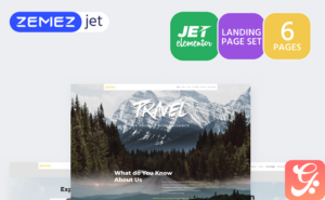 Hottrip - Travel Agency Jet Elementor Template