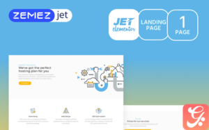 Hoztan - Hosting Jet Elementor Template