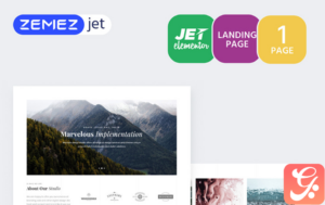 Imagix - Lite Portfolio Jet Elementor Template