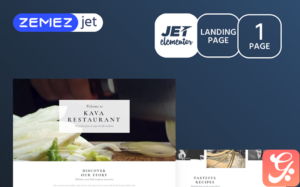 La Resto - Restaurant Jet Elementor Template