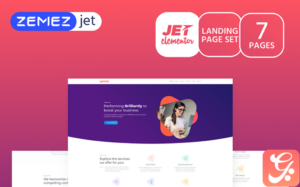 Longsdale - Beauty Salon Jet Elementor Template