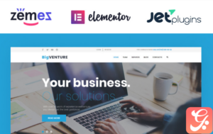 BigVenture - Business & Consulting Elementor WordPress Theme
