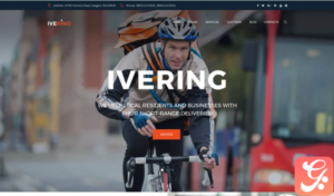 Bike Courier & Package Delivery WordPress Theme