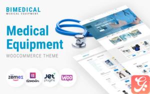 Bimedical- Medical Equipment Responsive WooCommerce Theme