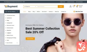 Buyment - Multipurpose Shop WooCommerce Theme