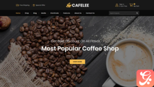 Cafelee - Food & Restaurant Store WooCommerce Theme