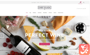 Chef Plaza Food And Wine Store WooCommerce Theme