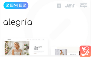 Alegria - Wedding Salon Elementor WooCommerce Theme