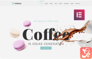 Arabusta - Coffeehouse Elementor WordPress Theme