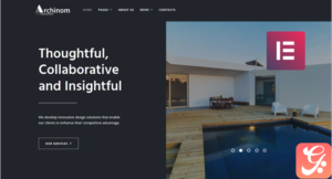 Archinom - Architect Elementor WordPress Theme