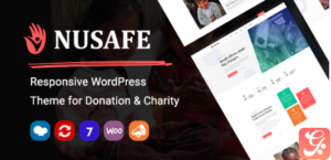Nusafe | WordPress Theme for Donation & Charity 1.12
